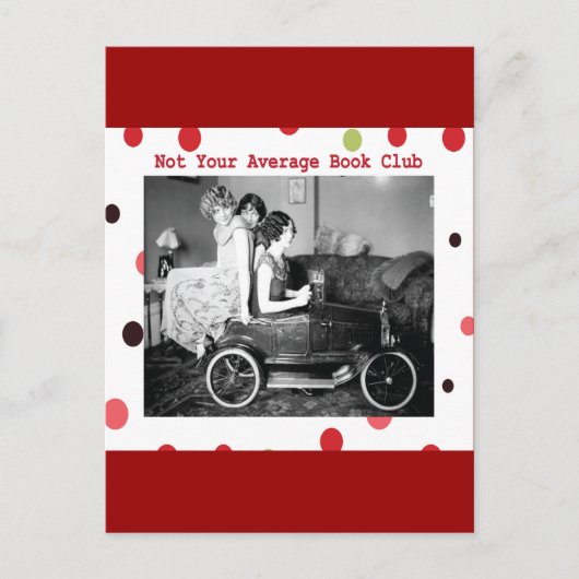 Nicht Ihr durchschnittlicher Buchclub Postkarte (Vorderseite)