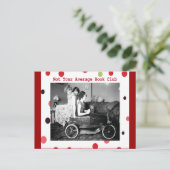 Nicht Ihr durchschnittlicher Buchclub Postkarte (Stehend Vorderseite)