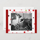 Nicht Ihr durchschnittlicher Buchclub Postkarte (Vorne/Hinten)