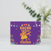 Nicht Ihr Durchschnittlicher Lehrer Postkarte (Stehend Vorderseite)