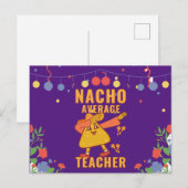 Nicht Ihr Durchschnittlicher Lehrer Postkarte (Vorne/Hinten)