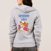 Nicht Ihr durchschnittlicher Superhelden-Krankenpf Hoodie (Rückseite)