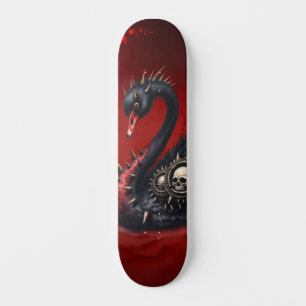 Nicht Ihr Durchschnittsschwan – Stacheln, Schädel Skateboard