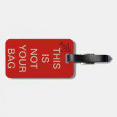 nicht Ihr Flugzeug Gepäckanhänger (Rückseite horizontal)