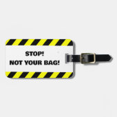 Nicht Ihr Gepäckanhänger (Vorderseite horizontal)