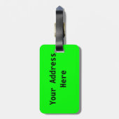 Nicht Ihr Gepäckanhänger (Rückseite vertikal)