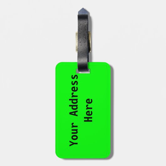 Nicht Ihr Gepäckanhänger (Rückseite vertikal)