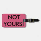 nicht Ihr Gepäckanhänger (Vorderseite horizontal)