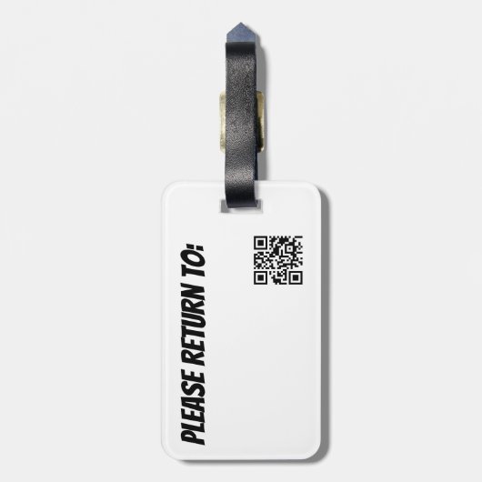 Nicht Ihr Gepäckanhänger (Rückseite vertikal)