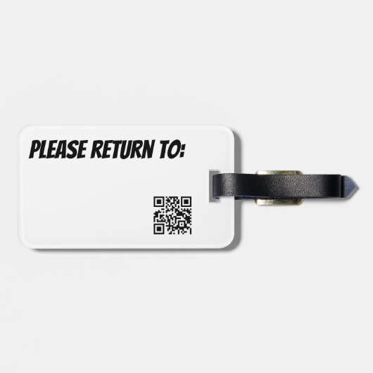 Nicht Ihr Gepäckanhänger (Rückseite horizontal)