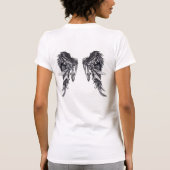 Nicht Ihr gewöhnlicher Engel T-Shirt (Rückseite)