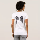 Nicht Ihr gewöhnlicher Engel T-Shirt (Schwarz voll)