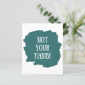 Nicht Ihr Habibi (Stehend Vorderseite)