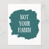 Nicht Ihr Habibi (Rückseite)