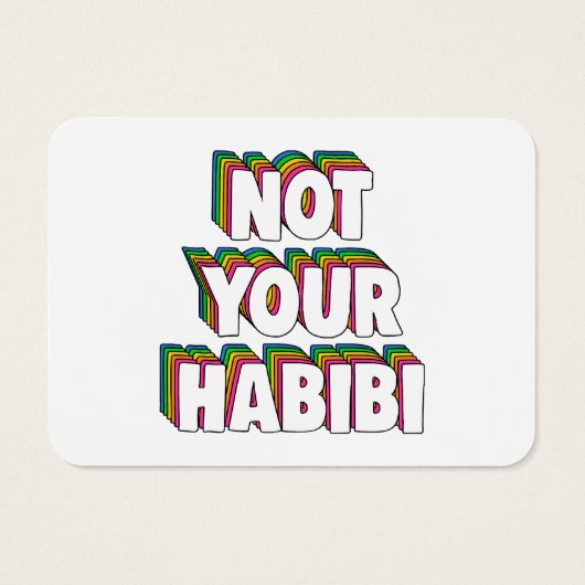 Nicht Ihr Habibi (Rückseite)