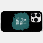 Nicht Ihr Habibi Case-Mate iPhone Hülle (Rückseite (Horizontal))
