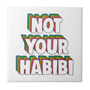 Nicht Ihr Habibi Fliese