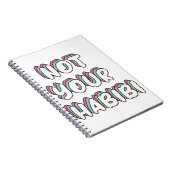 Nicht Ihr Habibi - Funny Liebe Zitat Notizblock (Rechte Seite)
