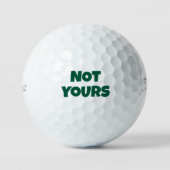 Nicht Ihre Anpassbare Golfball (Vorderseite)