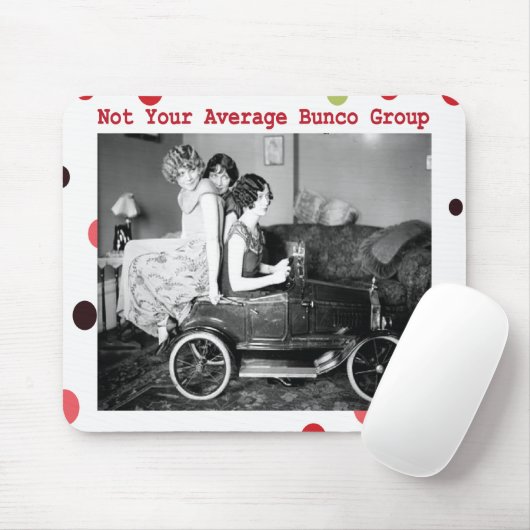 nicht Ihre durchschnittliche bunco Gruppe Mousepad (Mit Mouse)