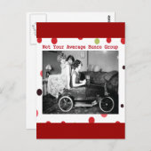 nicht Ihre durchschnittliche Bunco-Gruppe Postkarte (Vorne/Hinten)