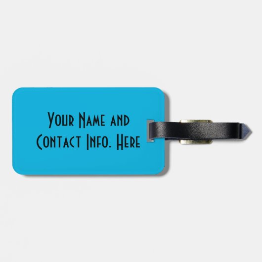 Nicht Ihre Gepäckmarke Gepäckanhänger (Rückseite horizontal)