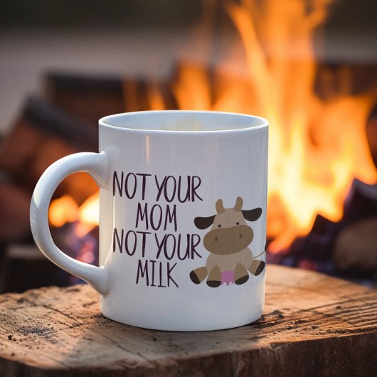 Nicht Ihre Mama Nicht Ihre Milch Vegan Kaffeetasse