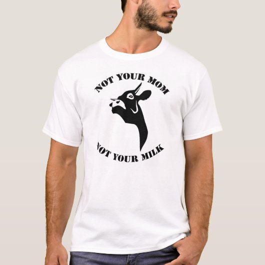 Nicht Ihre Mamma, nicht Ihr veganes T-Shirt der (Vorderseite)
