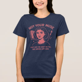 Nicht Ihre Maus - Feminist Graphic T-Shirt for Gir Tri-Blend Shirt