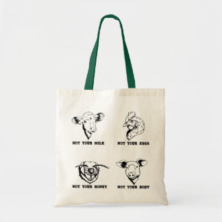 Nicht Ihre Nahrungsmittelvegane Tasche