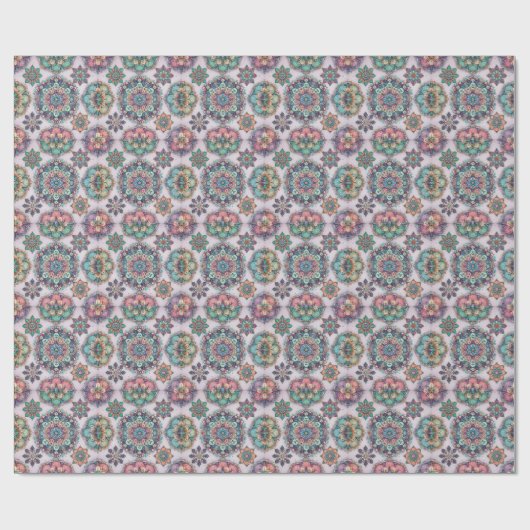 Nicht Ihre normalen Schneeflocken Geschenkpapier (Flach)