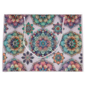 Nicht Ihre normalen Schneeflocken Große Geschenktüte (Vorderseite)