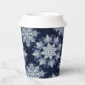 Nicht Ihre normalen Schneeflocken III Pappbecher (Rückseite)