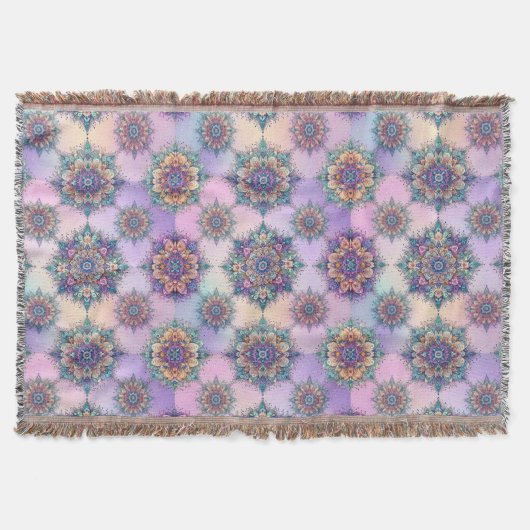 Nicht Ihre normalen Schneeflocken VI Decke (Vorderseite)