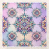 Nicht Ihre normalen Schneeflocken VI Glasuntersetzer (Vorderseite)