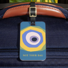 Nicht Ihre Tasche Auge Funny Design Benutzerdefini Gepäckanhänger