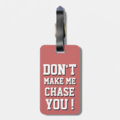 Nicht Ihre Tasche Gepäckanhänger (Rückseite vertikal)