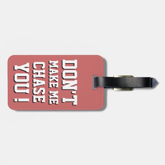 Nicht Ihre Tasche Gepäckanhänger (Rückseite horizontal)