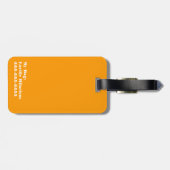 Nicht Ihre Tasche Gepäckanhänger (Rückseite horizontal)