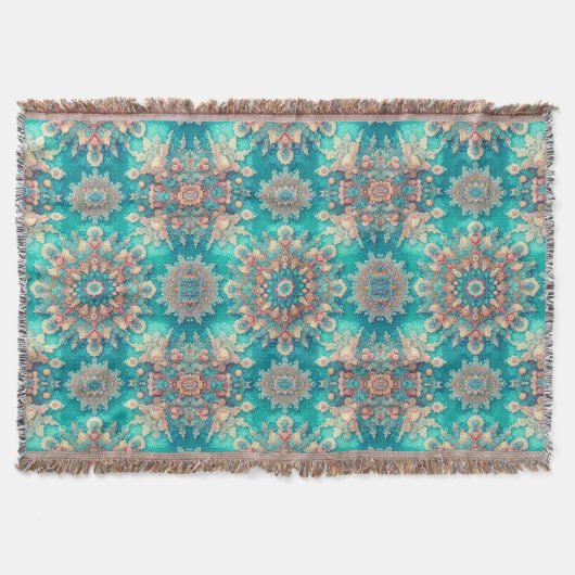 Nicht Ihre üblichen Schneeflocken V Decke (Vorderseite)