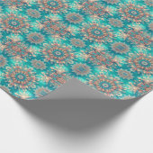 Nicht Ihre üblichen Schneeflocken V Geschenkpapier (Ecke)