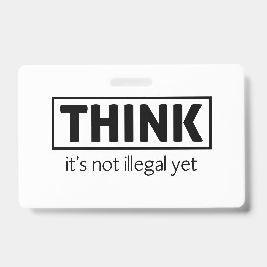 Nicht illegal ausweis (Front)