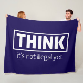 Nicht illegal fleecedecke