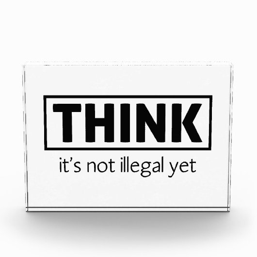 Nicht illegal fotoblock (Vorderseite)