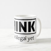 Nicht illegal kaffeetasse (VorderseiteRechts)