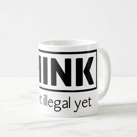 Nicht illegal kaffeetasse (VorderseiteRechts)