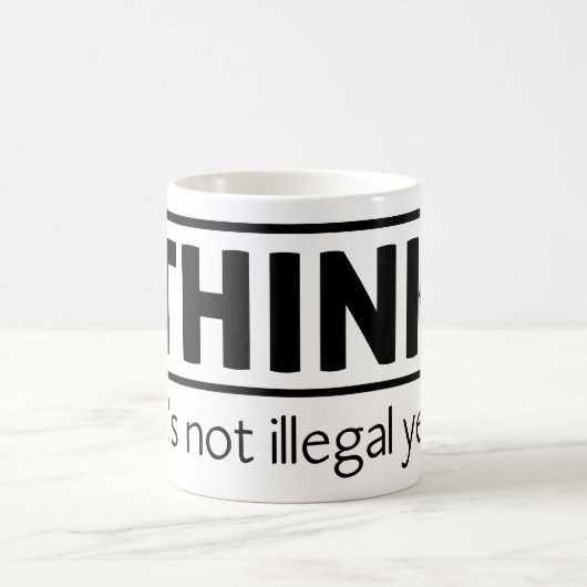 Nicht illegal kaffeetasse (Mittel)