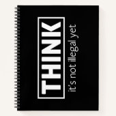 Nicht illegal notizblock (Vorderseite)