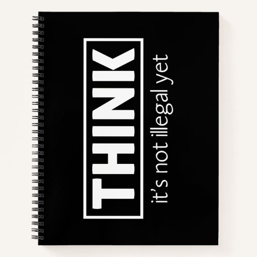 Nicht illegal notizblock (Vorderseite)