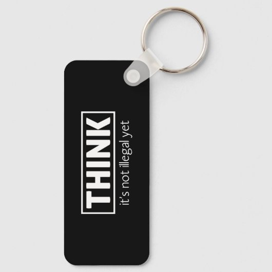 Nicht illegal schlüsselanhänger (Rückseite)